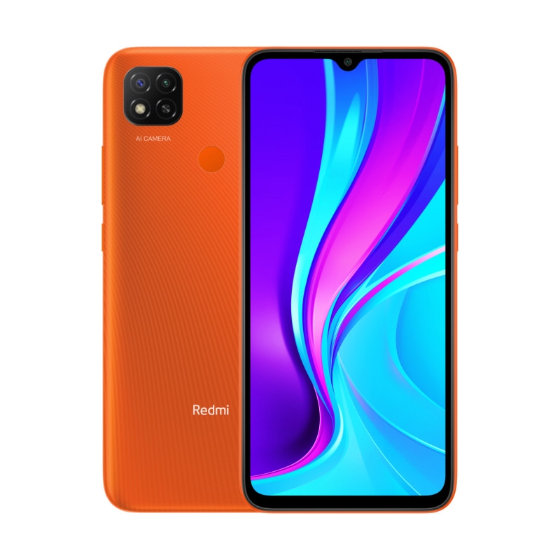 Xiaomi Redmi 9c Global Version 3gb Ram 64gb Lte Orange ჯინვენტორი